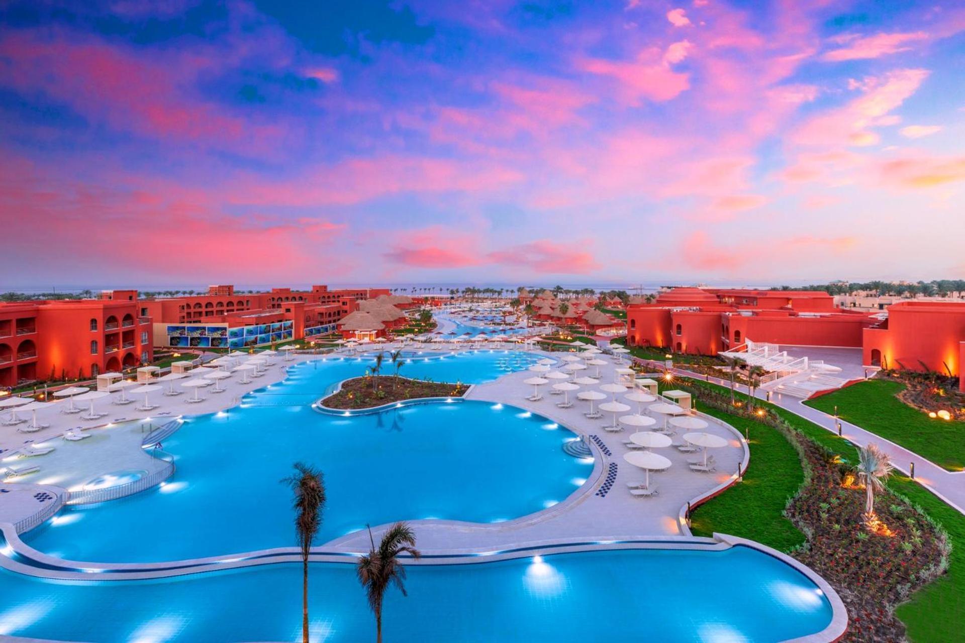 Pickalbatros Laguna Vista Aqua Park Sharm El Sheikk Exterior foto The resort at El Alamein