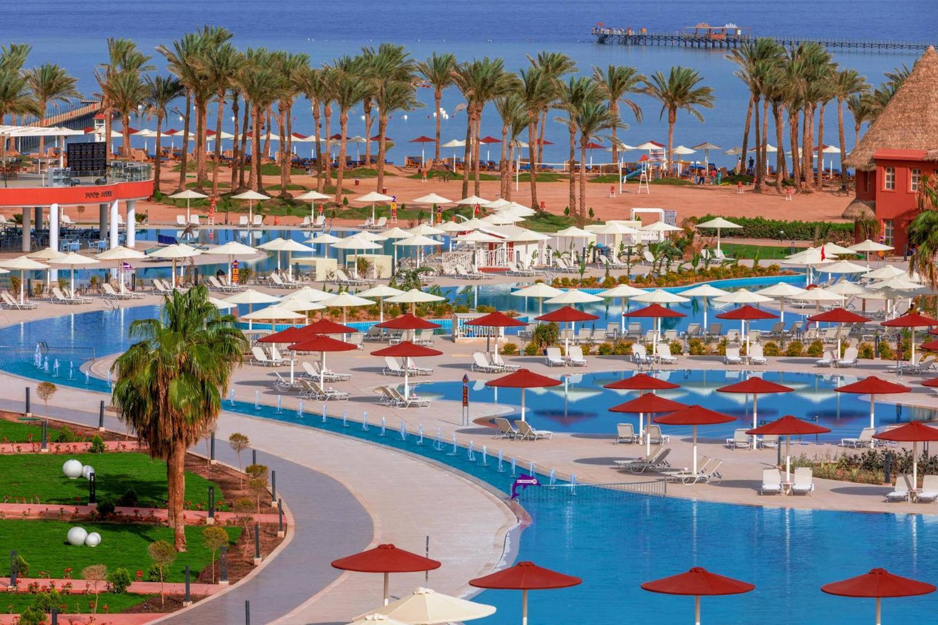Pickalbatros Laguna Vista Aqua Park Sharm El Sheikk Exterior foto The resort