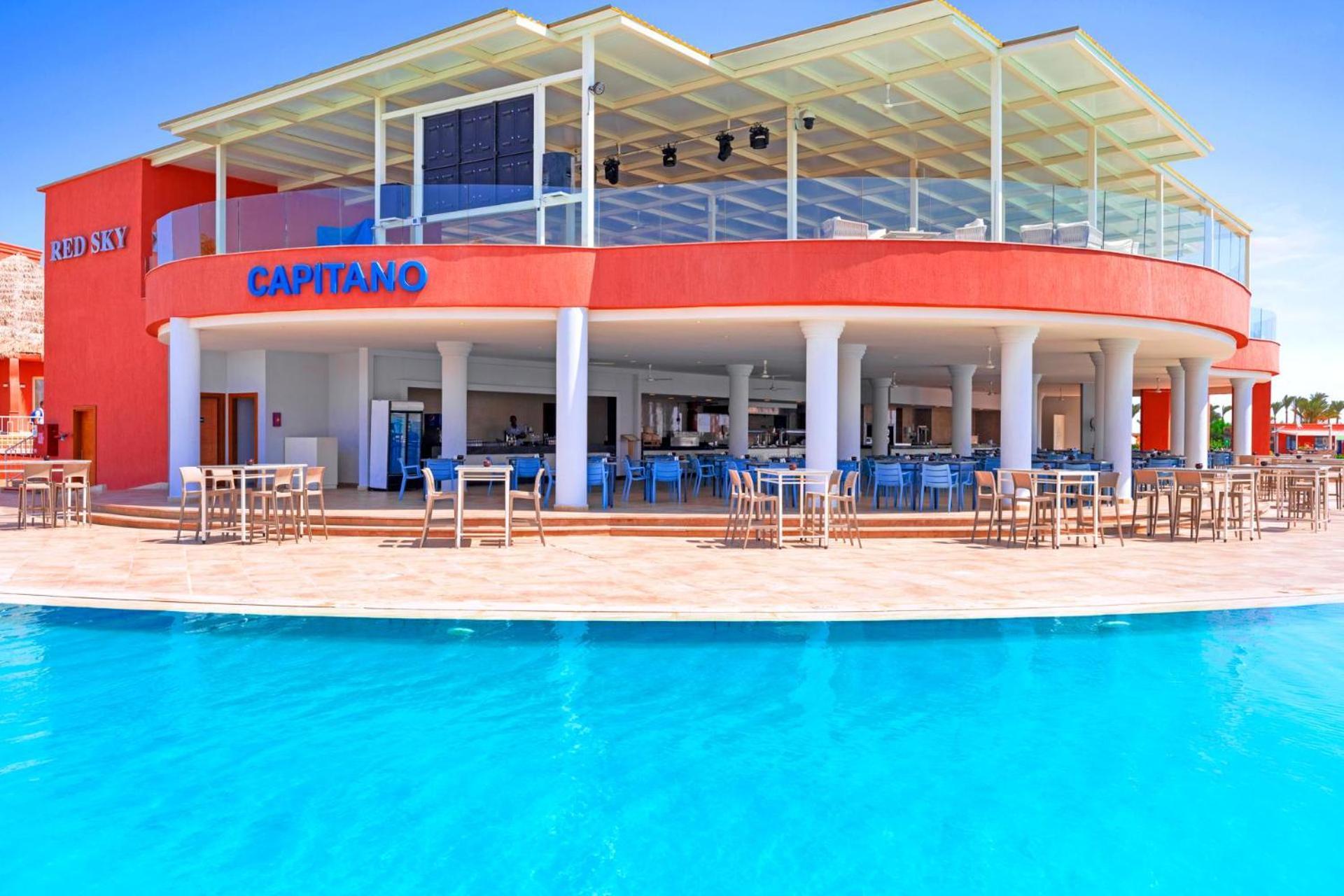 Pickalbatros Laguna Vista Aqua Park Sharm El Sheikk Exterior foto Capitana Restaurant