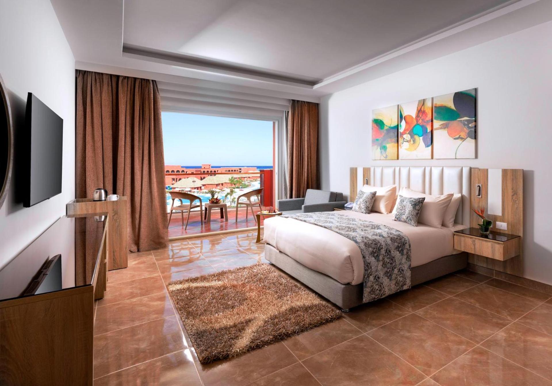 Pickalbatros Laguna Vista Aqua Park Sharm El Sheikk Exterior foto A room at the resort